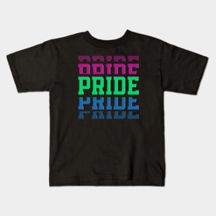 POLYSEXUAL PRIDE Kids T-Shirt